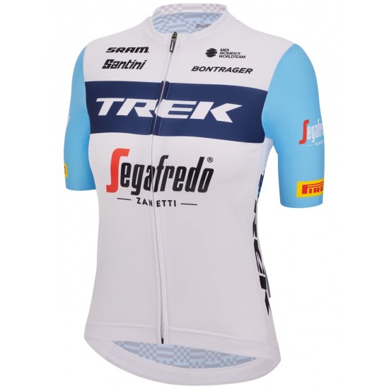 TREK-SEGAFREDO Completo ciclismo donna Team 2023 (maglia cerniera lunga + pantaloncini ciclismo) Squadra ciclistica professionale TREK-SEGAFREDO Completo ciclismo donna Team 2023 (maglia cerniera lunga + pantaloncini ciclismo) Squadra ciclistica professionale