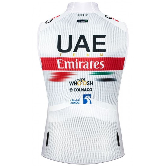 UAE TEAM EMIRATES 2023 gilet da ciclismo squadra di ciclismo professionale UAE TEAM EMIRATES 2023 gilet da ciclismo squadra di ciclismo professionale