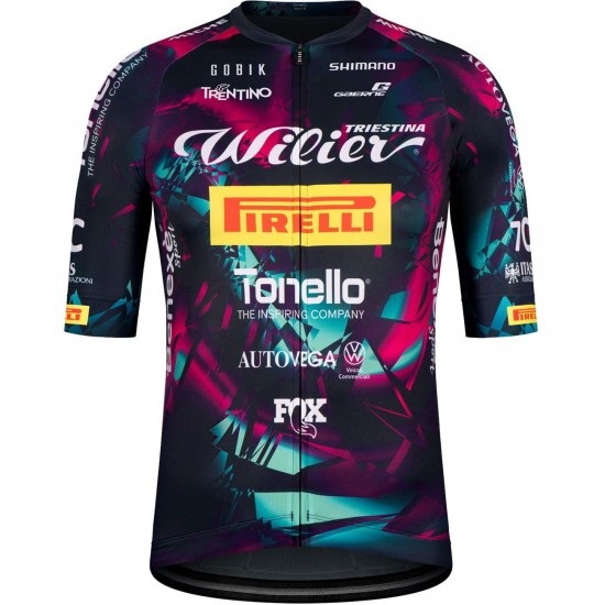 Maglia ciclismo manica corta Wilier Triestina-Pirelli Factory Team 2023 squadra ciclistica professionale Maglia ciclismo manica corta Wilier Triestina-Pirelli Factory Team 2023 squadra ciclistica professionale