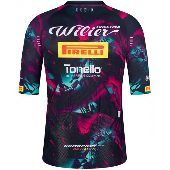 Maglia ciclismo manica corta Wilier Triestina-Pirelli Factory Team 2023 squadra ciclistica professionale Maglia ciclismo manica corta Wilier Triestina-Pirelli Factory Team 2023 squadra ciclistica professionale